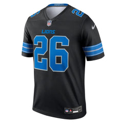 Men's Detroit Lions Jahmyr Gibbs Black Legend Jersey