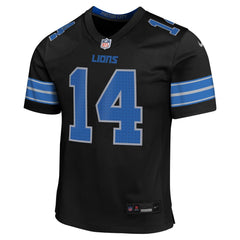 Youth Detroit Lions Amon-Ra St. Brown Black Alternate Player Game Jersey