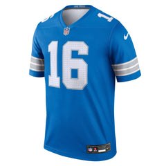 Men's Detroit Lions Jared Goff Blue Legend Jersey
