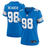Women's Detroit Lions D.J. Reader Blue Team Game Jersey