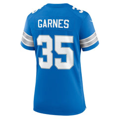 Women's Detroit Lions Chelen Garnes Blue Game Jersey