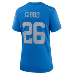Women's Detroit Lions Jahmyr Gibbs Blue Alternate Game Jersey