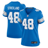 Women's Detroit Lions Loren Strickland Blue Game Jersey
