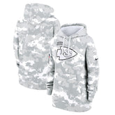 Women's Kansas City Chiefs Arctic Camo 2024 Salute To Service Club Fleece Pullover Hoodie