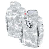 Men's Arizona Cardinals Arctic Camo 2024 Salute to Service Club Fleece Pullover Hoodie