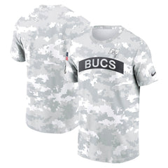 Men's Tampa Bay Buccaneers Arctic Camo 2024 Salute To Service Performance T-Shirt