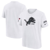 Youth Detroit Lions White 2024 Salute To Service T-Shirt