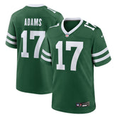 Men's New York Jets Davante Adams Legacy Green Game Jersey