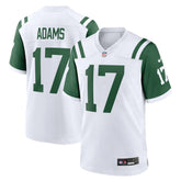 Men's New York Jets Davante Adams White Classic Alternate Game Jersey