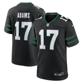 Men's New York Jets Davante Adams Legacy Black Alternate Game Jersey