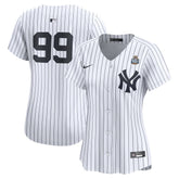 Women's New York Yankees Aaron Judge White 2024 World Series Home Limited Player Jersey