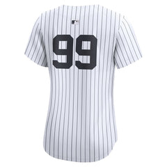 Women's New York Yankees Aaron Judge White 2024 World Series Home Limited Player Jersey