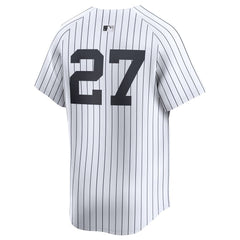 Men's New York Yankees Giancarlo Stanton White 2024 World Series Limited Player Jersey