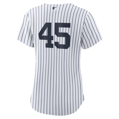 Women's New York Yankees Gerrit Cole White 2024 World Series Home Replica Player Jersey