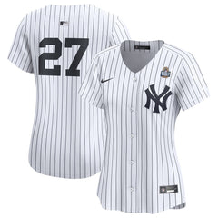 Women's New York Yankees Giancarlo Stanton White 2024 World Series Limited Player Jersey