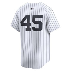 Men's New York Yankees Gerrit Cole White 2024 World Series Limited Player Jersey