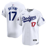 Men's Los Angeles Dodgers Shohei Ohtani White 2024 World Series Champions Home Limited Player Jersey