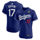 Men's Los Angeles Dodgers Shohei Ohtani Royal 2024 World Series Alternate Elite Player Jersey