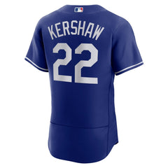 Men's Los Angeles Dodgers Clayton Kershaw Royal 2024 World Series Alternate Authentic Player Jersey