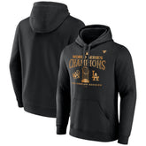 Men's Los Angeles Dodgers Black 2024 World Series Champions Hoodie