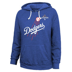 Women's Los Angeles Dodgers Shohei Ohtani Threads Royal 2024 World Series Champions Hoodie