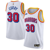 Unisex Golden State Warriors Stephen Curry White 2024/25 Swingman Jersey - Classic Edition