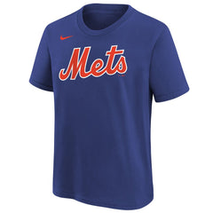 Youth New York Mets Juan Soto Royal Name & Number T-Shirt