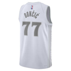 Unisex Dallas Mavericks Luka Don?i? White 2024/25 Swingman Player Jersey - City Edition