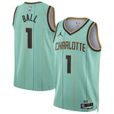 Unisex Charlotte Hornets LaMelo Ball Jordan Brand Mint 2024/25 Swingman Player Jersey - City Edition