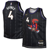 Youth Toronto Raptors Scottie Barnes Black 2024/25 Swingman Player Jersey - City Edition