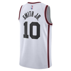 Unisex Houston Rockets #10 Jabari Smith Jr. White 2024/25 City Edition Swingman Player Jersey