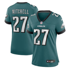 Womens Quinyon Mitchell Midnight Green Philadelphia Eagles Team Game Jersey