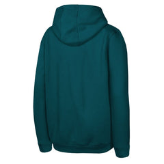 Youth Philadelphia Eagles Midnight Green Super Bowl LIX Champions Iconic Victory Pullover Hoodie