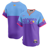 Men's Colorado Rockies Purple/Light Blue 2025 City Connect Limited Jersey