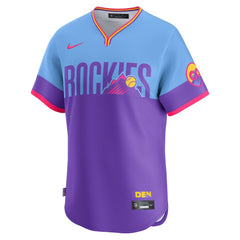 Youth Colorado Rockies Purple/Light Blue 2025 City Connect Limited Jersey