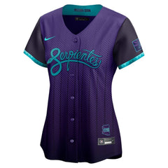 Women's Arizona Diamondbacks Purple 2025 City Connect Limited Jersey