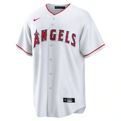 Men's Los Angeles Angels #16 Yusei Kikuchi White Home Replica Jersey