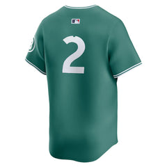 Youth Boston Red Sox #2 Alex Bregman Green 2025 City Connect Limited Player Jersey