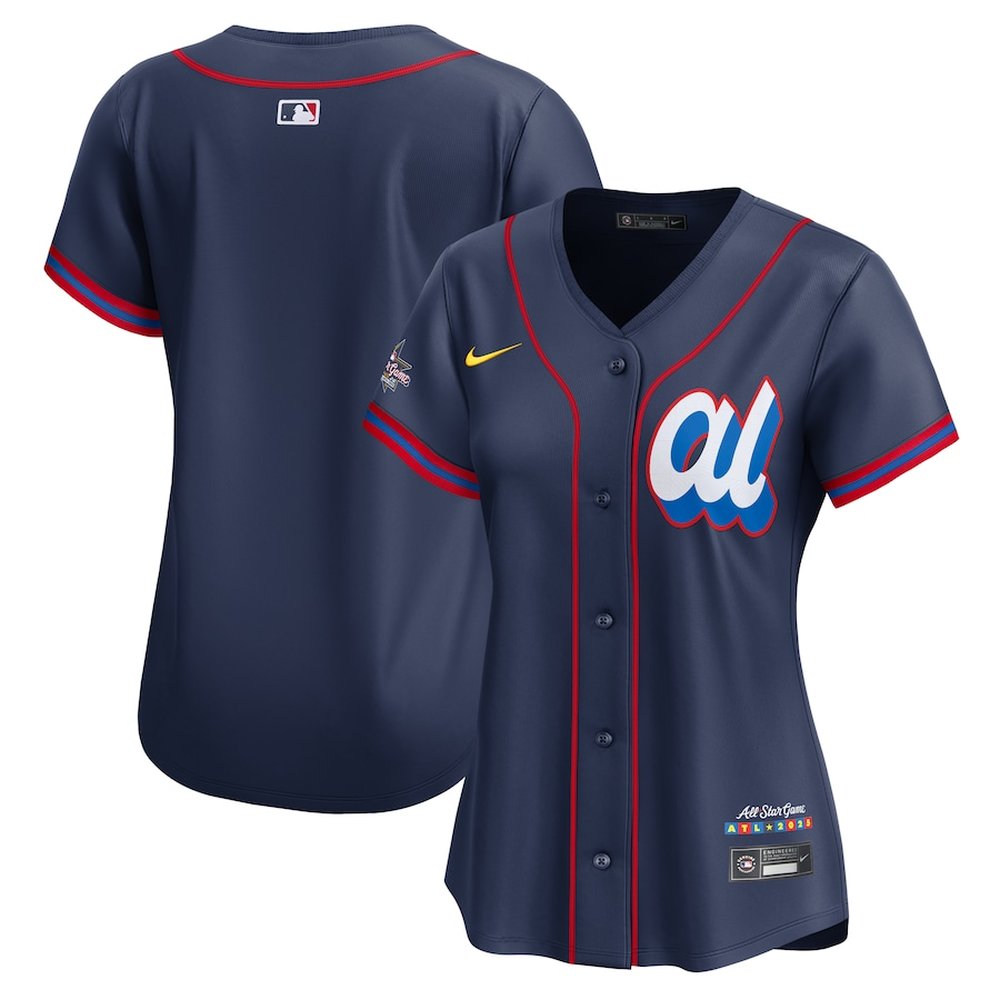 Women's National League Navy 2025 MLB All-Star Limited Jersey
