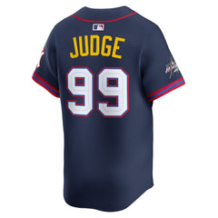 Men's American League #99 Aaron Judge Navy 2025 All-Star Edition Limited Player Jersey