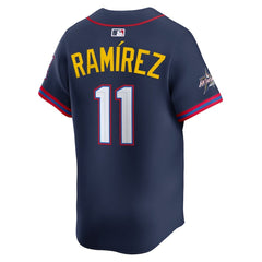 Men's American League #11 Jose Ramirez Navy 2025 All-Star Edition Limited Player Jersey