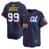 Youth American League #99 Aaron Judge Navy 2025 All-Star Edition Limited Player Jersey