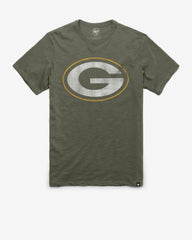 GREEN BAY PACKERS GRIT '47 SCRUM TEE BOTTLE GREEN