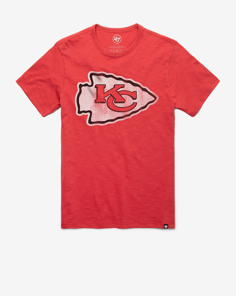 KANSAS CITY CHIEFS GRIT '47 SCRUM TEE RESCUE RED