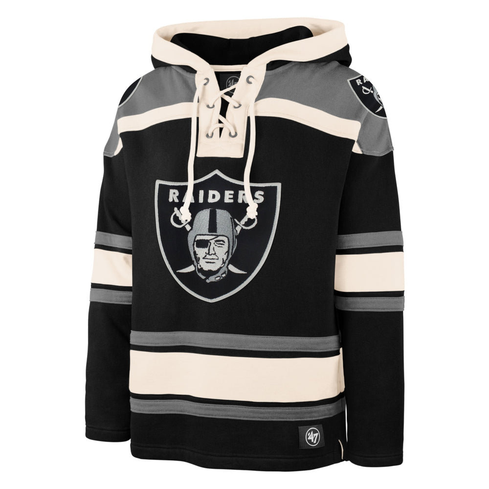 LAS VEGAS RAIDERS '47 SUPERIOR LACER HOOD JET BLACK