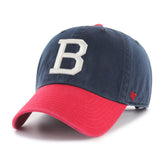 ATLANTA BRAVES COOPERSTOWN TWO TONE '47 CLEAN UP NAVY
