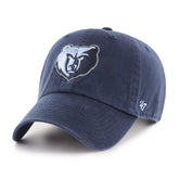MEMPHIS GRIZZLIES '47 CLEAN UP NAVY