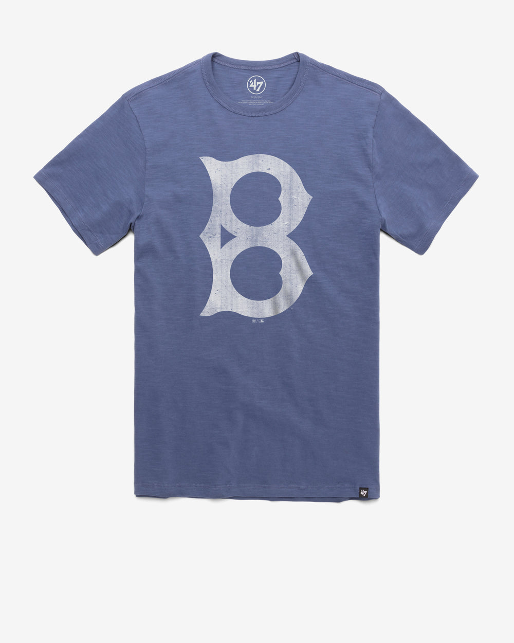 LOS ANGELES DODGERS COOPERSTOWN GRIT VINTAGE '47 SCRUM TEE BLEACHER BLUE