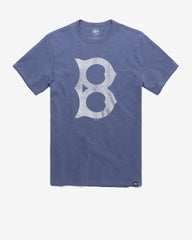LOS ANGELES DODGERS COOPERSTOWN GRIT VINTAGE '47 SCRUM TEE BLEACHER BLUE