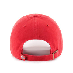 KANSAS CITY CHIEFS SCRIPT '47 CLEAN UP RED